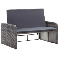 VidaXL 2-delige Loungeset Met Kussens Poly Rattan Grijs 6 VidaXL 2-delige Loungeset Met Kussens Poly Rattan Grijs -VIDAXL Verkoop 09e62e18e17e42c992f145bfafd37b89