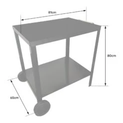Happy Garden Trolleys PORTIMAO - Zwart - Aluminium -VIDAXL Verkoop 0e1a29ec1abf436b8bc552ed43676df1