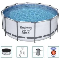 Bestway Steel Pro MAX Zwembadset Rond 366x122 Cm