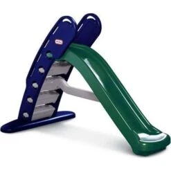 Little Tikes Glijbaan Jungle Giant Blauw Met Groen