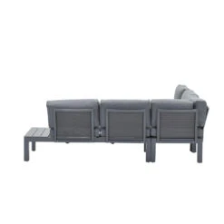 Garden Impressions Pertosa Loungeset 4-delig - Mystic Grijs -VIDAXL Verkoop 1000003381 0104