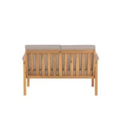 Beliani MANILA Loungeset - Lichte Houtkleur - Acaciahout -VIDAXL Verkoop 1000003829 0102