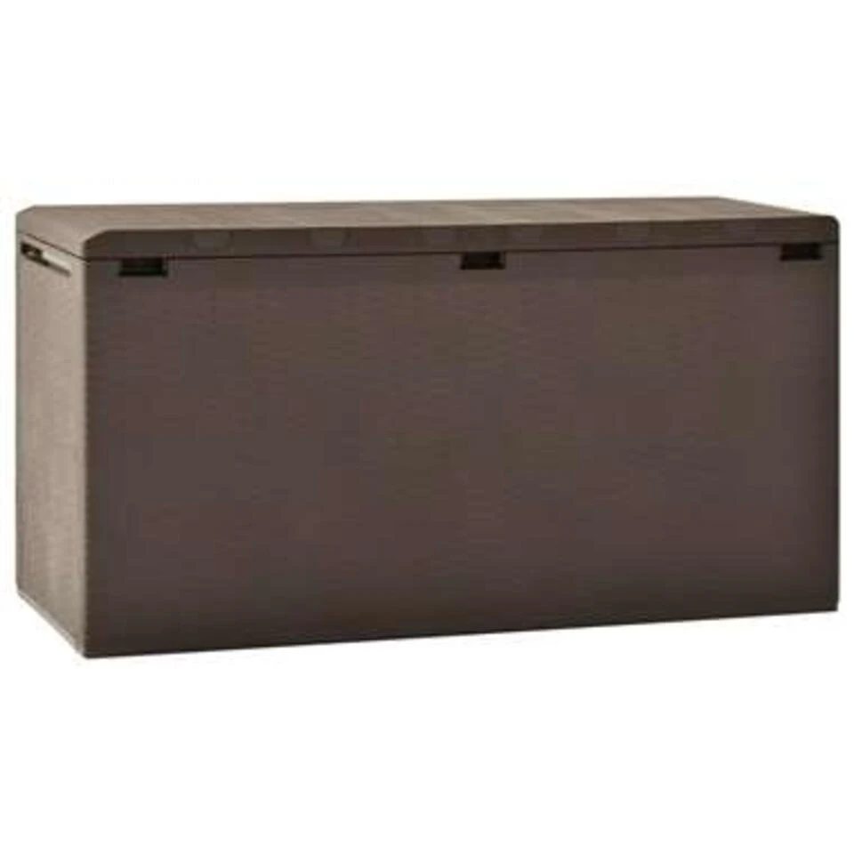 VidaXL Tuinbox 114x47x60 Cm Bruin 1 VidaXL Tuinbox 114x47x60 Cm Bruin