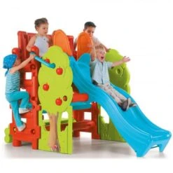 Feber Speelhuis Met Glijbaan En Klimrek Woodhouse Activity -VIDAXL Verkoop 1000011696 0110