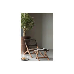 WOOOD Tuinvoetenbank Ruit Lois - Hout - Donkerbruin - 34x45x44 -VIDAXL Verkoop 1000013724 0102