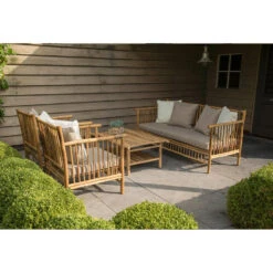 Persoon Exotan Bamboe Loungeset - Natural Finish 6 Persoon Exotan Bamboe Loungeset - Natural Finish -VIDAXL Verkoop 1000013866 0103