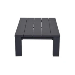 Garden Impressions Plaza Lounge Tuintafel 140x70xH40 Cm D. Grijs -VIDAXL Verkoop 1000013904 0104