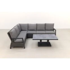 VDG Darwin/Rockford Lounge Dining Set - Antraciet -VIDAXL Verkoop 1000031637 0103