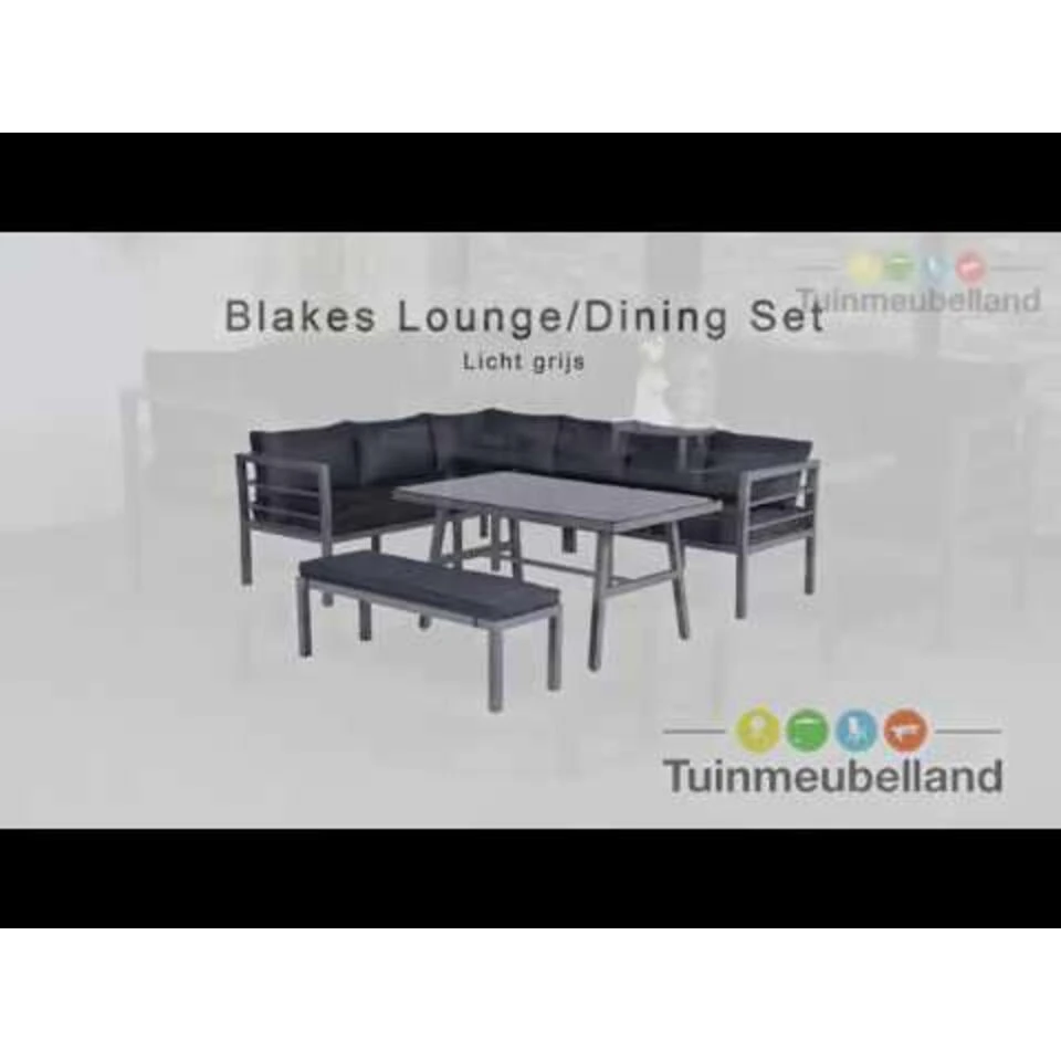Garden Impressions Blakes Lounge Dining Set Arctic Grey Lgrijs 3 Garden Impressions Blakes Lounge Dining Set Arctic Grey Lgrijs - Afbeelding 3