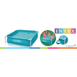 Zwembad Intex Blauw - 122x122x30 Cm Intex -VIDAXL Verkoop 1000038731 0102
