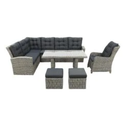 VDG - Lounge/diningset San Marino - Paloma Grijs + Tuinstoel