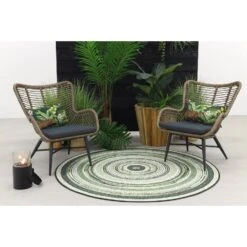 Jasmine Loungestoelen Set - Natural -VIDAXL Verkoop 1000048700 0103