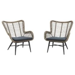 Jasmine Loungestoelen Set - Natural