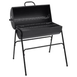 VidaXL Barbecuevat Met 2 Kookroosters 80x95x90 Cm Staal Zwart