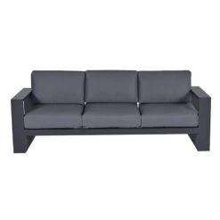 Garden Impressions Plaza 3-zits Lounge Tuinbank - Donker Grijs -VIDAXL Verkoop 1000052957 0103