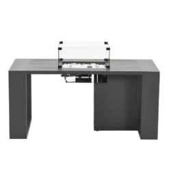 Garden Impressions Plaza Loungeset 4-delig Met Sines Vuurtafel -VIDAXL Verkoop 1000052960 0104