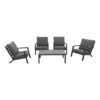 VDG Atlanta Stoel Loungeset - 5 Delig