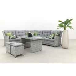 Suns Richmond Lounge Diningset - Pearl -VIDAXL Verkoop 1000052999 0101