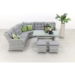 Suns Richmond Lounge Diningset - Pearl -VIDAXL Verkoop 1000052999 0102