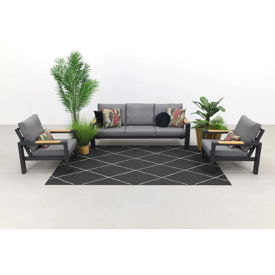 VDG Hammelton Stoel-bank Loungeset - 3-delig 3 VDG Hammelton Stoel-bank Loungeset - 3-delig - Afbeelding 3