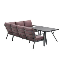 GI Sergio Lounge Dining Set 3-delig - Rechts - Black/Copper -VIDAXL Verkoop 1000053010 0103