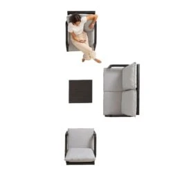 Hartman Ibiza Loungeset Met 2-zitsbank - 4-delig -VIDAXL Verkoop 1000053037 0102