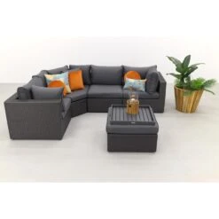 Suns Parma Loungeset - Antraciet -VIDAXL Verkoop 1000053071 0102