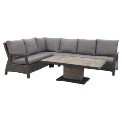 VDG Darwin/Jersey Deluxe Lounge Dining Set - Antraciet