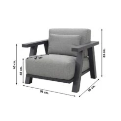 4 Seasons Iconic Stoel-bank Loungeset - 3 Delig -VIDAXL Verkoop 1000053085 0102