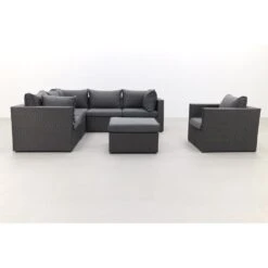 Suns Loungeset Parma - Inclusief Fauteuil - Antraciet -VIDAXL Verkoop 1000053091 0103
