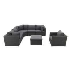 Suns XL Loungeset Parma - Inclusief Loungestoel - Antraciet