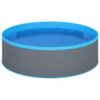 VidaXL Splasher Pool Met Hangende Skimmer En Pomp 350x90 Cm Grijs