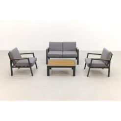 VDG Monto Stoel-bank Loungeset - 4-delig -VIDAXL Verkoop 1000054443 0102