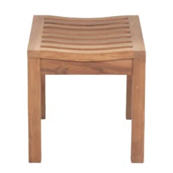 Giga Meubel Tuinbankje Teakhout - Naturel - 60cm - Bankje Madison -VIDAXL Verkoop 1000054652 0103