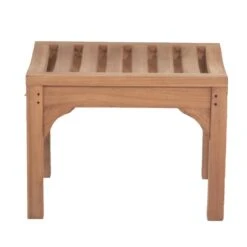 Giga Meubel Tuinbankje Teakhout - Naturel - 60cm - Bankje Madison