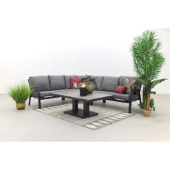 VDG Azoren/Jersey Loungeset - Met Verstelbare Tafel - Links & Rechts 6 VDG Azoren/Jersey Loungeset - Met Verstelbare Tafel - Links & Rechts -VIDAXL Verkoop 1000054736 0102