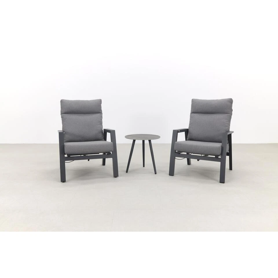 VDG Azoren/Brasilia Verstelbare Loungestoelen - Koffietafel - 3-delig 4 VDG Azoren/Brasilia Verstelbare Loungestoelen - Koffietafel - 3-delig - Afbeelding 4