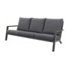 VDG Atlanta 3-zits Bank - Antraciet