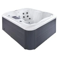 Beliani Whirlpools Voor Buiten ARCELIA - Wit Acryl -VIDAXL Verkoop 1000059195 0110