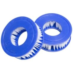 Beliani Whirlpools Voor Buiten Filterkartusche - Blauw Synthetisch Materiaal