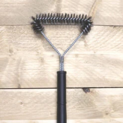 Orange85 BBQ Borstel Staaldraad 40 Cm RVS Staalborstel Barbecue -VIDAXL Verkoop 1000067662 0101