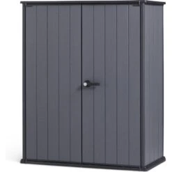 Keter Cortina Alto Tuinkast - 140x73,6x170,4 Cm - Grijs