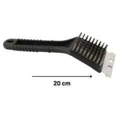 Orange85 BBQ Borstel Staalborstel Barbecue Staal Schoonmaakborstel Zwart BBQ -VIDAXL Verkoop 1000070200 0101