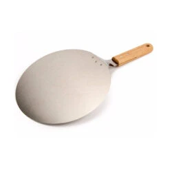 Krumble Pizzaschep RVS Met Houten Handvat -VIDAXL Verkoop 1000071615 0102