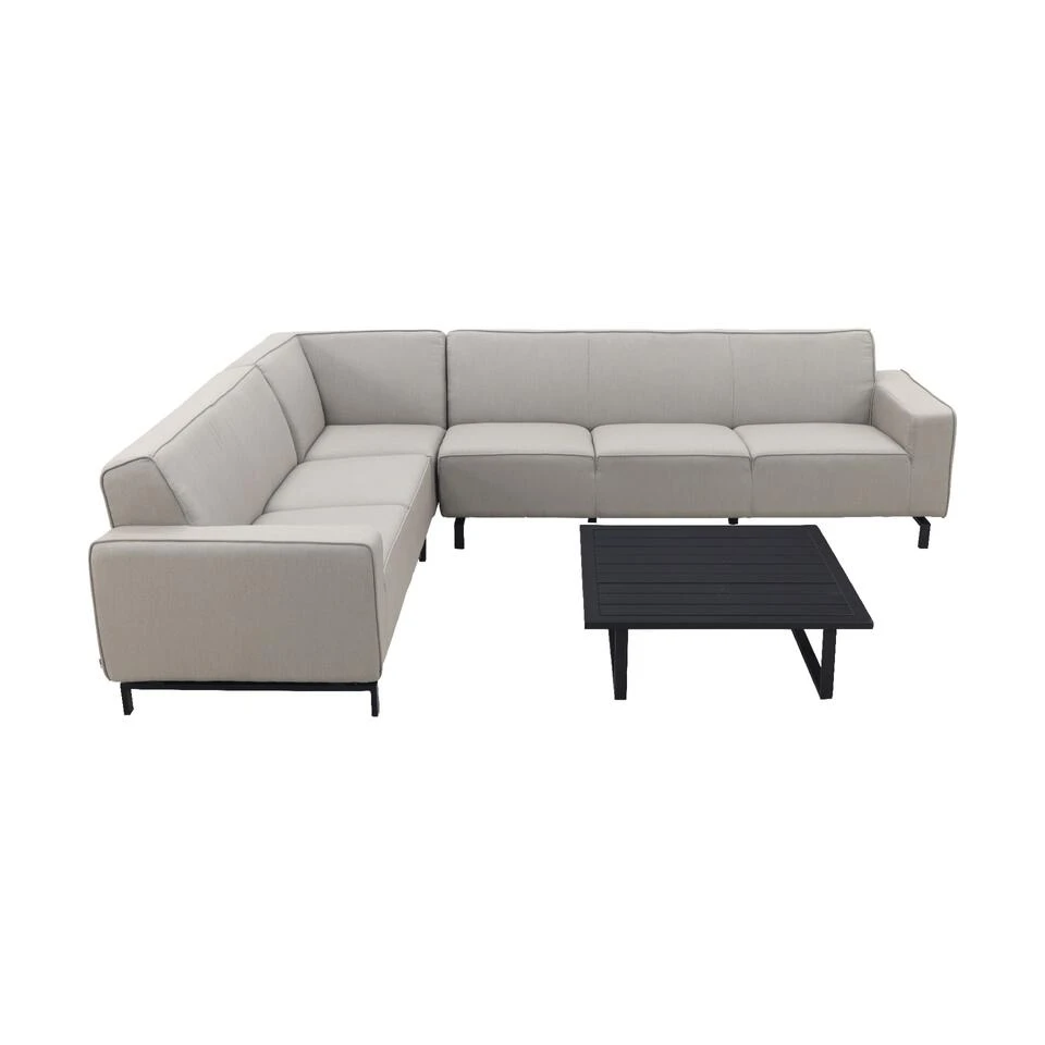 VDG Boavista/Royalty Sunbrella Loungeset - Grey - 4-delig - Links 1 VDG Boavista/Royalty Sunbrella Loungeset - Grey - 4-delig - Links