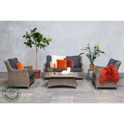 Fonteyn - Loungeset La Donna 2.0 - Cappuccino 5 Fonteyn - Loungeset La Donna 2.0 - Cappuccino -VIDAXL Verkoop 1000073093 0101