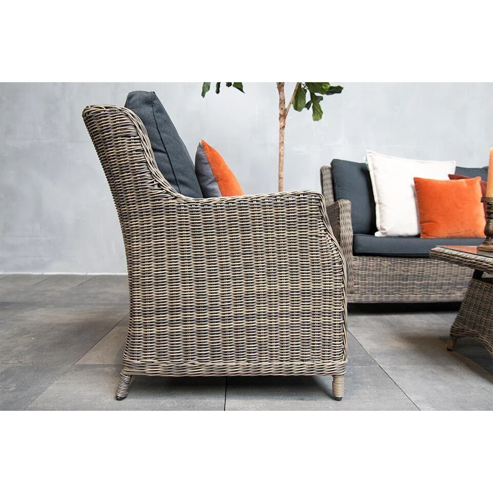 Fonteyn - Loungeset La Donna 2.0 - Cappuccino 3 Fonteyn - Loungeset La Donna 2.0 - Cappuccino - Afbeelding 3