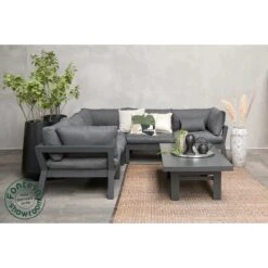 Fonteyn - Loungeset Borra - Antraciet -VIDAXL Verkoop 1000073094 0101