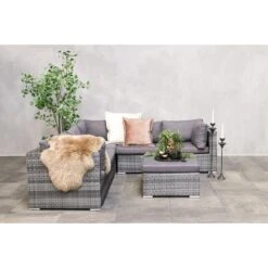 Fonteyn - Loungeset Rimini - Dark Grey -VIDAXL Verkoop 1000073113 0102