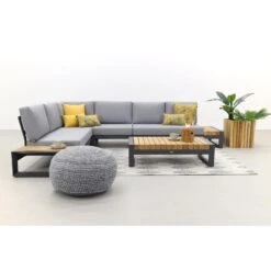 Taste Matisse Loungeset - Antraciet - 5 Delig -VIDAXL Verkoop 1000073153 0103